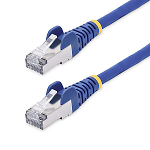 StarTech.com Câble Ethernet CAT8 Bleu de 3m, RJ45 Snagless, 25G/40G, 2000MHz, 100W PoE++, S/FTP, Fil de Cuivre Pur 26AWG, LSZH, Cordon de Raccordement StarTech.com Câble Ethernet CAT8 Bleu de 3m, RJ45 Snagless, 25G/40G, 2000MHz, 100W PoE++, S/FTP, Fil de Cuivre Pur 26AWG, LSZH, Cordon de Raccordement