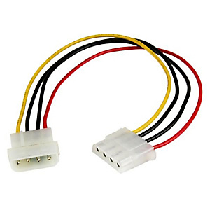 StarTech.com Câble d'Extension Alimentation Molex LP4 30 cm - Rallonge de Câble LP4 - Mâle vers Femelle, 0,304 m, Molex (4-pin), Molex (4-pin), Mâle, StarTech.com Câble d'Extension Alimentation Molex LP4 30 cm - Rallonge de Câble LP4 - Mâle vers Femelle, 0,304 m, Molex (4-pin), Molex (4-pin), Mâle,