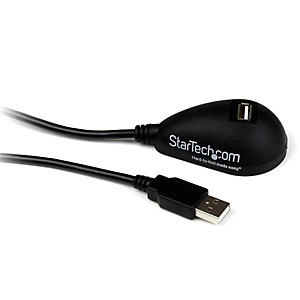 StarTech.com Câble d'Extension Mâle/Femelle USB 2.0 de 1.50m - Prolongateur USB pour Bureau, 1,5 m, USB A, USB A, USB 2.0, 0,48 Gbit/s, Noir USBEXTAA5 StarTech.com Câble d'Extension Mâle/Femelle USB 2.0 de 1.50m - Prolongateur USB pour Bureau, 1,5 m, USB A, USB A, USB 2.0, 0,48 Gbit/s, Noir USBEXTAA5