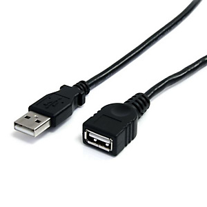 StarTech.com Câble d'Extension Mâle/Femelle USB 2.0 de 1.80m - Prolongateur USB - Rallonge, 1,83 m, USB A, USB A, Mâle/Femelle, 0,48 Gbit/s, Noir USBE StarTech.com Câble d'Extension Mâle/Femelle USB 2.0 de 1.80m - Prolongateur USB - Rallonge, 1,83 m, USB A, USB A, Mâle/Femelle, 0,48 Gbit/s, Noir USBE