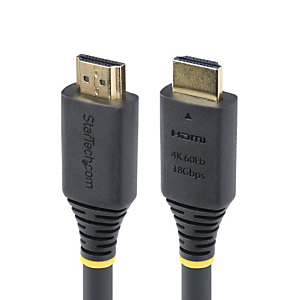 StarTech.com Câble HDMI Haut Débit de 7m Certifié Premium, 4K 60Hz/1440p 144Hz, HDR10/HDCP 2.2/ARC, 18Gbps, Cordon HDMI 2.0 UHD pour TV/Moniteur/Affic StarTech.com Câble HDMI Haut Débit de 7m Certifié Premium, 4K 60Hz/1440p 144Hz, HDR10/HDCP 2.2/ARC, 18Gbps, Cordon HDMI 2.0 UHD pour TV/Moniteur/Affic