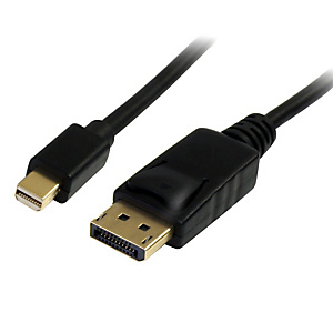 StarTech.com Câble Mini DisplayPort vers DisplayPort 1.2 de 3 m - Câble Adaptateur Mini DP vers DisplayPort 4K x 2K UHD - Câble Mini DP vers DP pour M StarTech.com Câble Mini DisplayPort vers DisplayPort 1.2 de 3 m - Câble Adaptateur Mini DP vers DisplayPort 4K x 2K UHD - Câble Mini DP vers DP pour M