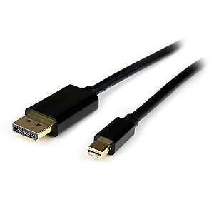 StarTech.com Câble Mini DisplayPort vers DisplayPort 1.2 de 4m - Câble Adaptateur Mini DisplayPort vers DP 4K x 2K UHD - Câble Mini DP vers DP pour Mo StarTech.com Câble Mini DisplayPort vers DisplayPort 1.2 de 4m - Câble Adaptateur Mini DisplayPort vers DP 4K x 2K UHD - Câble Mini DP vers DP pour Mo