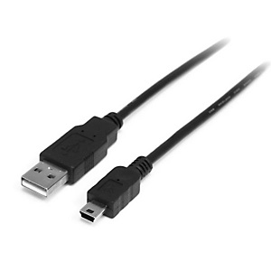 StarTech.com Câble Mini USB 2.0 1 m - A vers Mini B - M/M, 1 m, USB A, Mini-USB B, USB 2.0, 0,48 Gbit/s, Noir USB2HABM1M StarTech.com Câble Mini USB 2.0 1 m - A vers Mini B - M/M, 1 m, USB A, Mini-USB B, USB 2.0, 0,48 Gbit/s, Noir USB2HABM1M