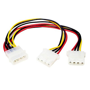 StarTech.com Câble Répartiteur en Y Molex - 1x LP4 Mâle 2x LP4 Femelle - 23 cm, 0,23 m, Molex (4-pin), SP4 (4-pin) + LP4 (4-pin), Mâle, Femelle, Coule StarTech.com Câble Répartiteur en Y Molex - 1x LP4 Mâle 2x LP4 Femelle - 23 cm, 0,23 m, Molex (4-pin), SP4 (4-pin) + LP4 (4-pin), Mâle, Femelle, Coule