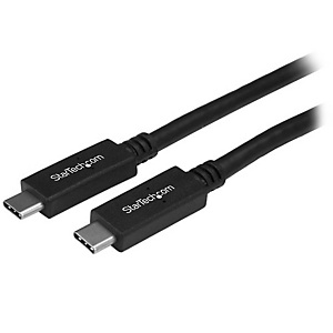 StarTech.com Câble USB-C de 50cm, USB 10Gbps, 60W (3A) Power Delivery, 8K 60Hz/4K 144Hz DP Alt Mode - Compatible Thunderbolt, 0,5 m, USB C, USB C, USB StarTech.com Câble USB-C de 50cm, USB 10Gbps, 60W (3A) Power Delivery, 8K 60Hz/4K 144Hz DP Alt Mode - Compatible Thunderbolt, 0,5 m, USB C, USB C, USB