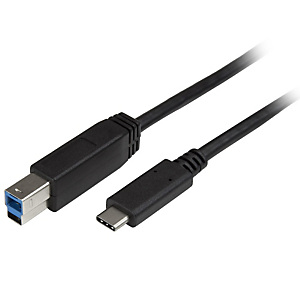 StarTech.com Câble USB-B vers USB-C de 2m, USB 5Gbps, Cordon de Données, USB 3.0, Câble de Transfert de Données USB-C, 2 m, USB C, USB B, USB 3.2 Gen StarTech.com Câble USB-B vers USB-C de 2m, USB 5Gbps, Cordon de Données, USB 3.0, Câble de Transfert de Données USB-C, 2 m, USB C, USB B, USB 3.2 Gen