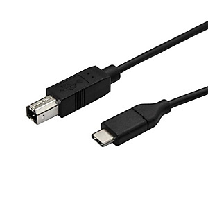 StarTech.com Câble USB-B vers USB-C de 3m, Câble de Transfert de Données, USB 2.0, USB-C, 3 m, USB C, USB B, USB 2.0, Mâle/Mâle, Noir USB2CB3M StarTech.com Câble USB-B vers USB-C de 3m, Câble de Transfert de Données, USB 2.0, USB-C, 3 m, USB C, USB B, USB 2.0, Mâle/Mâle, Noir USB2CB3M