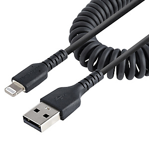 StarTech.com Câble USB vers Lightning de 1m - Certifié Mfi - Adaptateur USB Lightning Noir, Gaine durable en TPE - Cordon Chargeur Iphone/Lightning Sp StarTech.com Câble USB vers Lightning de 1m - Certifié Mfi - Adaptateur USB Lightning Noir, Gaine durable en TPE - Cordon Chargeur Iphone/Lightning Sp