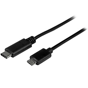StarTech.com Câble USB-C vers Micro USB-B de 50cm, Câble de Transfert de Données, USB 2.0, USB C vers Micro-B, 0,5 m, USB C, Micro-USB B, USB 2.0, 0,4 StarTech.com Câble USB-C vers Micro USB-B de 50cm, Câble de Transfert de Données, USB 2.0, USB C vers Micro-B, 0,5 m, USB C, Micro-USB B, USB 2.0, 0,4