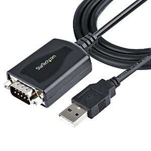 StarTech.com Câble USB vers RS232 de 1m - Câble Convertisseur USB vers RS232 DB9 Mâle avec Rétention du Port COM - Prolific IC - Adaptateur USB vers S StarTech.com Câble USB vers RS232 de 1m - Câble Convertisseur USB vers RS232 DB9 Mâle avec Rétention du Port COM - Prolific IC - Adaptateur USB vers S