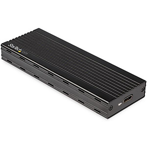 StarTech.com Boîtier disque dur externe USB 3.1 Type C vers SSD M.2 NVMe, Enceinte ssd, M.2, M.2, 10 Gbit/s, Connectivité USB, Noir M2E1BMU31C StarTech.com Boîtier disque dur externe USB 3.1 Type C vers SSD M.2 NVMe, Enceinte ssd, M.2, M.2, 10 Gbit/s, Connectivité USB, Noir M2E1BMU31C