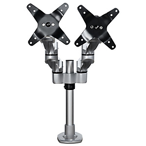 STARTECH .com Brazo Articulado Prémium para Dos Monitores de hasta 30' - Soporte VESA de Altura Ajustable - Montaje Mordaza/Ojal en Escritorio - con Rotación, Inclinación y Giro - Plata, Abrazadera, 10 kg, 33 cm (13'), 68,6 cm (27'), 100 x 100 mm, Plata A STARTECH .com Brazo Articulado Prémium para Dos Monitores de hasta 30' - Soporte VESA de Altura Ajustable - Montaje Mordaza/Ojal en Escritorio - con Rotación, Inclinación y Giro - Plata, Abrazadera, 10 kg, 33 cm (13'), 68,6 cm (27'), 100 x 100 mm, Plata A