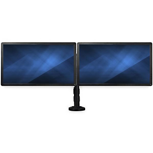 STARTECH .com Brazo para Escritorio de Dos Monitores - con Barra Horizontal - Soporte de Mordaza/Ojal para Escritorio, Abrazadera, 16 kg, 33 cm (13''), 68,6 cm (27''), 100 x 100 mm, Negro ARMBARDUOG STARTECH .com Brazo para Escritorio de Dos Monitores - con Barra Horizontal - Soporte de Mordaza/Ojal para Escritorio, Abrazadera, 16 kg, 33 cm (13''), 68,6 cm (27''), 100 x 100 mm, Negro ARMBARDUOG