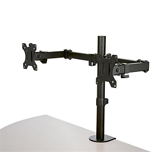 STARTECH .com Brazo de Soporte para Dos Monitores - Articulado - de Acero, Abrazadera, 16 kg, 81,3 cm (32''), 100 x 100 mm, Ajustes de altura, Negro ARMDUAL2 STARTECH .com Brazo de Soporte para Dos Monitores - Articulado - de Acero, Abrazadera, 16 kg, 81,3 cm (32''), 100 x 100 mm, Ajustes de altura, Negro ARMDUAL2