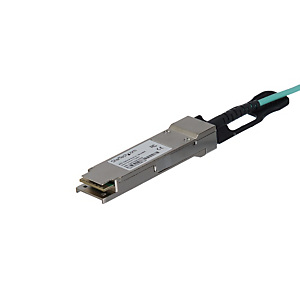 STARTECH .com Cable de 10m AOC QSFP+ a QSFP+ 40G Compatible con MSA sin Codificar - Fibra Óptica Activa QSFP+ de 40 GbE - Cable Módulo Transceptor/QSFP+ 40 Gbps, 10 m, QSFP+, QSFP+ QSFP40GAO10M STARTECH .com Cable de 10m AOC QSFP+ a QSFP+ 40G Compatible con MSA sin Codificar - Fibra Óptica Activa QSFP+ de 40 GbE - Cable Módulo Transceptor/QSFP+ 40 Gbps, 10 m, QSFP+, QSFP+ QSFP40GAO10M