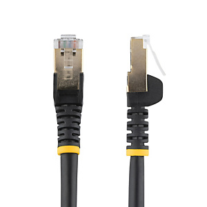 STARTECH .com Cable 10m Ethernet CAT6a - Cable de Red de 10 Gigabits Blindado Snagless RJ45 PoE de 100W - Latiguillo STP de 10GbE con Alivio de Tensión - Fluke - UL - TIA - Negro, 10 m, Cat6a, S/UTP (STP), RJ-45, RJ-45, Negro 6ASPAT10MBK STARTECH .com Cable 10m Ethernet CAT6a - Cable de Red de 10 Gigabits Blindado Snagless RJ45 PoE de 100W - Latiguillo STP de 10GbE con Alivio de Tensión - Fluke - UL - TIA - Negro, 10 m, Cat6a, S/UTP (STP), RJ-45, RJ-45, Negro 6ASPAT10MBK