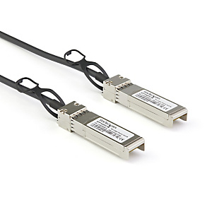 STARTECH .com Cable de 1m Twinax SFP+ a SFP+ con Conexión Directa 10GbE- Compatible con DAC-SFP-10G-1M de Dell EMC - Cobre - DAC Transceptor/Mini GBIC Pasivo de Bajo Poder 10 Gbps, 1 m, SFP+, SFP+ DACSFP10G1M STARTECH .com Cable de 1m Twinax SFP+ a SFP+ con Conexión Directa 10GbE- Compatible con DAC-SFP-10G-1M de Dell EMC - Cobre - DAC Transceptor/Mini GBIC Pasivo de Bajo Poder 10 Gbps, 1 m, SFP+, SFP+ DACSFP10G1M