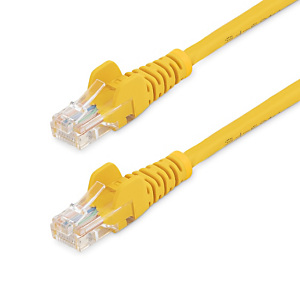 STARTECH .com Cable de 2m Amarillo de Red Fast Ethernet Cat5e RJ45 sin Enganche - Cable Patch Snagless, 2 m, Cat5e, U/UTP (UTP), RJ-45, RJ-45, Amarillo 45PAT2MYL STARTECH .com Cable de 2m Amarillo de Red Fast Ethernet Cat5e RJ45 sin Enganche - Cable Patch Snagless, 2 m, Cat5e, U/UTP (UTP), RJ-45, RJ-45, Amarillo 45PAT2MYL
