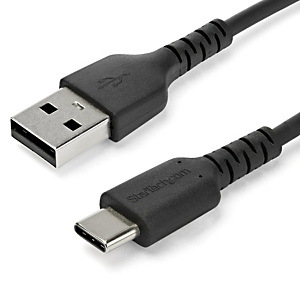 STARTECH .com Cable de 2m de Carga USB A a USB C - de Carga Rápida y Sincronización Rápida USB 2.0 a USB Tipo C - Revestimiento TPE de Fibra de Aramida M/M 3A Negro - S10, iPad Pro, Pixel, 2 m, USB A, USB C, USB 2.0, 480 Mbit/s, Negro RUSB2AC2MB STARTECH .com Cable de 2m de Carga USB A a USB C - de Carga Rápida y Sincronización Rápida USB 2.0 a USB Tipo C - Revestimiento TPE de Fibra de Aramida M/M 3A Negro - S10, iPad Pro, Pixel, 2 m, USB A, USB C, USB 2.0, 480 Mbit/s, Negro RUSB2AC2MB
