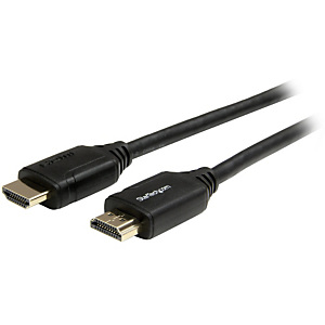 STARTECH .com Cable de 2m HDMI 2.0 Certificado Premium con Ethernet - HDMI de Alta Velocidad Ultra HD de 4K a 60Hz HDR10 - para Monitores o TV UHD, 2 m, HDMI tipo A (Estándar), HDMI tipo A (Estándar), Canal de retorno de audio (ARC), Negro HDMM2MP STARTECH .com Cable de 2m HDMI 2.0 Certificado Premium con Ethernet - HDMI de Alta Velocidad Ultra HD de 4K a 60Hz HDR10 - para Monitores o TV UHD, 2 m, HDMI tipo A (Estándar), HDMI tipo A (Estándar), Canal de retorno de audio (ARC), Negro HDMM2MP