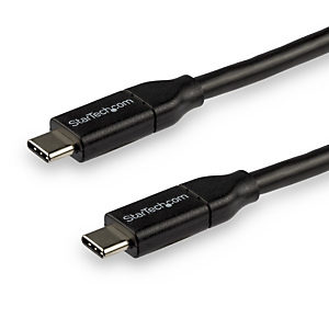 STARTECH .com Cable de 3m USB-C a USB-C con capacidad para Entrega de Alimentación de 5A - USB TipoC - Cable de Carga USBC - USB 2.0, 3 m, USB C, USB C, USB 2.0, 480 Mbit/s, Negro USB2C5C3M STARTECH .com Cable de 3m USB-C a USB-C con capacidad para Entrega de Alimentación de 5A - USB TipoC - Cable de Carga USBC - USB 2.0, 3 m, USB C, USB C, USB 2.0, 480 Mbit/s, Negro USB2C5C3M