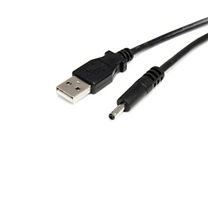 STARTECH .com Cable Adaptador de Alimentación de 90cm USB a Conector Coaxial Tipo H 5V DC - Macho a Macho, 0,9 m, USB A, Barrel type H, 5 V USB2TYPEH STARTECH .com Cable Adaptador de Alimentación de 90cm USB a Conector Coaxial Tipo H 5V DC - Macho a Macho, 0,9 m, USB A, Barrel type H, 5 V USB2TYPEH
