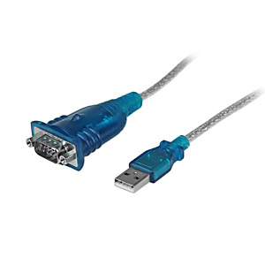 STARTECH .com Cable Adaptador USB a Serie RS232 de 1 Puerto Serial DB9 - Macho a Macho, Gris, 0,43 m, USB 2.0 Type-A, DB-9, Macho, Macho ICUSB232V2 STARTECH .com Cable Adaptador USB a Serie RS232 de 1 Puerto Serial DB9 - Macho a Macho, Gris, 0,43 m, USB 2.0 Type-A, DB-9, Macho, Macho ICUSB232V2