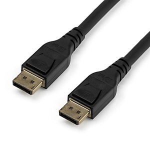 STARTECH .com Cable DisplayPort 1.4 de 3m - Certificado VESA - 8K 60Hz - HBR3 - HDR - Cable de Monitor DP a DP - UltraHD 4K 120Hz, 3 m, DisplayPort, DisplayPort, Macho, Macho, 7680 x 4320 Pixeles DP14MM3M STARTECH .com Cable DisplayPort 1.4 de 3m - Certificado VESA - 8K 60Hz - HBR3 - HDR - Cable de Monitor DP a DP - UltraHD 4K 120Hz, 3 m, DisplayPort, DisplayPort, Macho, Macho, 7680 x 4320 Pixeles DP14MM3M
