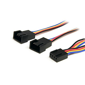 STARTECH .com Cable Divisor 0,3m PWM 4 Pines Alimentación Ventilador Fan Placa Base Macho a Hembra, 0,31 m, Molex (4-pin), Molex (4-pin), Macho, Hembra, Multicolor FAN4SPLIT12 STARTECH .com Cable Divisor 0,3m PWM 4 Pines Alimentación Ventilador Fan Placa Base Macho a Hembra, 0,31 m, Molex (4-pin), Molex (4-pin), Macho, Hembra, Multicolor FAN4SPLIT12
