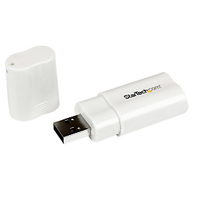 StarTech.com Carte son externe USB vers audio stéréo - Adaptateur audio stéréo, USB ICUSBAUDIO StarTech.com Carte son externe USB vers audio stéréo - Adaptateur audio stéréo, USB ICUSBAUDIO