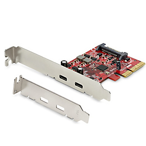 StarTech.com Carte PCI Express USB 3.1 à 2 ports USB-C - USB 3.2 Gen 2 jusqu'à 10 Gbps, PCIe, USB 3.2 Gen 1 (3.1 Gen 1), Hauteur totale / Profil bas, StarTech.com Carte PCI Express USB 3.1 à 2 ports USB-C - USB 3.2 Gen 2 jusqu'à 10 Gbps, PCIe, USB 3.2 Gen 1 (3.1 Gen 1), Hauteur totale / Profil bas,