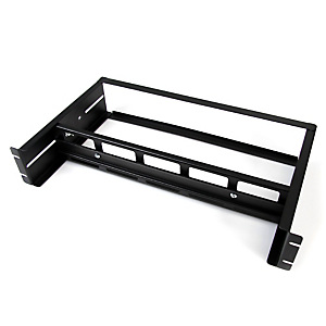 StarTech.com Ensemble de rails DIN à montage en racks ajustables avec rails de type G/Mini/Chapeau, Rail d’étagère, Noir, Acier, 2U, 482,6 mm, 358,4 m StarTech.com Ensemble de rails DIN à montage en racks ajustables avec rails de type G/Mini/Chapeau, Rail d’étagère, Noir, Acier, 2U, 482,6 mm, 358,4 m