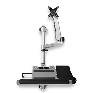 STARTECH .com Estación de Trabajo de Montaje en Pared - para 1 Monitor - Premium, Plata, 76,2 cm (30'), 9 kg, Pared, 33 cm (13'), 75 x 75,100 x 100 mm WALLSTSI1 STARTECH .com Estación de Trabajo de Montaje en Pared - para 1 Monitor - Premium, Plata, 76,2 cm (30'), 9 kg, Pared, 33 cm (13'), 75 x 75,100 x 100 mm WALLSTSI1
