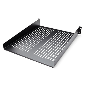 StarTech.com Etagère ventilée montée en rack 2U 22 pouces - Etagère d'armoire serveur fixe - 22 kg, Etagère, Noir, Acier, 22,6 kg, 2U, CE, TAA, REACH StarTech.com Etagère ventilée montée en rack 2U 22 pouces - Etagère d'armoire serveur fixe - 22 kg, Etagère, Noir, Acier, 22,6 kg, 2U, CE, TAA, REACH
