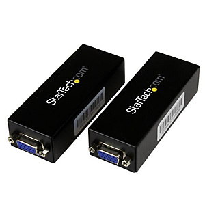 StarTech.com Extendeur vidéo VGA sur Cat5 - point à point (série UTPE), 1920 x 1200 pixels, Émetteur et récepteur AV, 80 m, Noir ST121UTPEP StarTech.com Extendeur vidéo VGA sur Cat5 - point à point (série UTPE), 1920 x 1200 pixels, Émetteur et récepteur AV, 80 m, Noir ST121UTPEP
