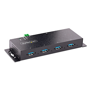 StarTech.com Hub USB 3.0 5Gbps à 4 Ports Industriel - Hub USB pour PC Portable avec Protection contre les Surtensions - Splitter USB 3.0 Montable sur StarTech.com Hub USB 3.0 5Gbps à 4 Ports Industriel - Hub USB pour PC Portable avec Protection contre les Surtensions - Splitter USB 3.0 Montable sur