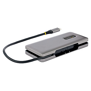StarTech.com Hub USB C 4 Ports - 4x Ports USB-C, USB 3.1 10Gbps - Hub USB 3.2 Portable avec Power Delivery Pass-Through 100W - Hub USB Type C avec Câb StarTech.com Hub USB C 4 Ports - 4x Ports USB-C, USB 3.1 10Gbps - Hub USB 3.2 Portable avec Power Delivery Pass-Through 100W - Hub USB Type C avec Câb