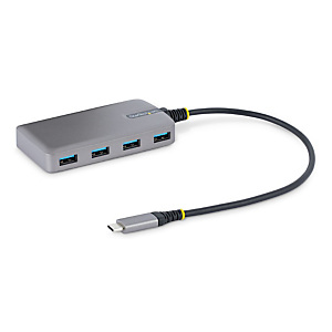 StarTech.com Hub USB-C à 4 Ports - 4x USB-A, 5Gbps - Alimenté par Bus - Hub USB 3.0 avec Câble de 30 cm - Mini Hub USB Type-C - Hub USB de Bureau, USB StarTech.com Hub USB-C à 4 Ports - 4x USB-A, 5Gbps - Alimenté par Bus - Hub USB 3.0 avec Câble de 30 cm - Mini Hub USB Type-C - Hub USB de Bureau, USB