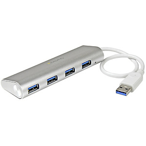 StarTech.com Hub USB à 4 Ports avec Ethernet, USB-A, Gigabit Ethernet/GbE, USB 5Gbps, Design Robuste, Alimentation par Bus, Hub USB 3.0 Portable pour StarTech.com Hub USB à 4 Ports avec Ethernet, USB-A, Gigabit Ethernet/GbE, USB 5Gbps, Design Robuste, Alimentation par Bus, Hub USB 3.0 Portable pour