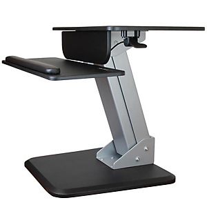 StarTech.com Poste de travail debout avec hauteur réglable, Support multimédia, Noir, Argent, Acier, Bois, Ecran plat, 13 kg, 76,2 cm (30') ARMSTS StarTech.com Poste de travail debout avec hauteur réglable, Support multimédia, Noir, Argent, Acier, Bois, Ecran plat, 13 kg, 76,2 cm (30') ARMSTS