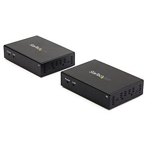 StarTech.com Prolongateur HDMI sur CAT6 - 4K 60 Hz - 100 m, 3840 x 2160 pixels, Émetteur et récepteur AV, 140 m, Avec fil, Noir, HDCP ST121HD20L StarTech.com Prolongateur HDMI sur CAT6 - 4K 60 Hz - 100 m, 3840 x 2160 pixels, Émetteur et récepteur AV, 140 m, Avec fil, Noir, HDCP ST121HD20L