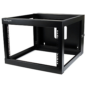StarTech.com Rack Réseau Mural 6U à 4 Montants, Rack Serveur à Charnières 19' avec Profondeur de Montage 19.8', Rack de Données Mural pour IT/AV/Panne StarTech.com Rack Réseau Mural 6U à 4 Montants, Rack Serveur à Charnières 19' avec Profondeur de Montage 19.8', Rack de Données Mural pour IT/AV/Panne