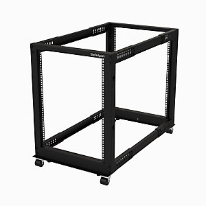 StarTech.com Rack Serveur Mobile 15U 4 Poteaux, Rack Réseau 19' 4 Poteaux avec Roulettes, Rack Roulant avec Profondeur Ajustable pour PC/AV/Données/In StarTech.com Rack Serveur Mobile 15U 4 Poteaux, Rack Réseau 19' 4 Poteaux avec Roulettes, Rack Roulant avec Profondeur Ajustable pour PC/AV/Données/In