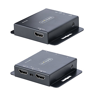 StarTech.com Rallonge HDMI Cat6/Cat5 - Extendeur HDMI/Vidéo 4K30Hz/39m ou 1080p/70m - Prolongateur HDMI sur Ethernet/RJ45 - Extender HDMI avec Kit Éme StarTech.com Rallonge HDMI Cat6/Cat5 - Extendeur HDMI/Vidéo 4K30Hz/39m ou 1080p/70m - Prolongateur HDMI sur Ethernet/RJ45 - Extender HDMI avec Kit Éme