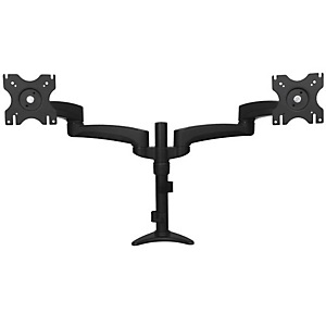 STARTECH .com Soporte con Brazos Articulados para Dos Monitores, Abrazadera, 13,6 kg, 30,5 cm (12''), 61 cm (24''), 100 x 100 mm, Negro ARMDUAL STARTECH .com Soporte con Brazos Articulados para Dos Monitores, Abrazadera, 13,6 kg, 30,5 cm (12''), 61 cm (24''), 100 x 100 mm, Negro ARMDUAL