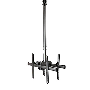 STARTECH .com Soporte de Techo para 2 TV - Soporte de Cielo Raso para 2 TV de Espalda a Espalda con Mástil Telescópico Ajustable - Giro Inclinación y Rotación - Soporte VESA para Pantallas de 32' a 75', 90 kg, 81,3 cm (32'), 190,5 cm (75'), 200 x 200 mm, STARTECH .com Soporte de Techo para 2 TV - Soporte de Cielo Raso para 2 TV de Espalda a Espalda con Mástil Telescópico Ajustable - Giro Inclinación y Rotación - Soporte VESA para Pantallas de 32' a 75', 90 kg, 81,3 cm (32'), 190,5 cm (75'), 200 x 200 mm,