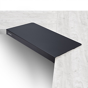 STARTECH .com Superficie Manga de Acero para la Esquina de una Mesa o Escritorio de Esquina - 12,7-38,1mm de Grosor - Bandeja Extensora de Esquina de Escritorio o Mesa en L para Teclado, Acero, Negro, 332 mm, 635 mm, 52 mm, 5 kg DSKCRNRSLV STARTECH .com Superficie Manga de Acero para la Esquina de una Mesa o Escritorio de Esquina - 12,7-38,1mm de Grosor - Bandeja Extensora de Esquina de Escritorio o Mesa en L para Teclado, Acero, Negro, 332 mm, 635 mm, 52 mm, 5 kg DSKCRNRSLV