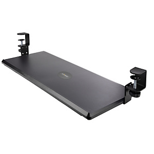 StarTech.com Support Clavier Coulissant Sous Bureau - Support Clavier Ergonomique à Pince en C - Tiroir Clavier Coulissant, Jusqu'à 12kg - Tablette Co StarTech.com Support Clavier Coulissant Sous Bureau - Support Clavier Ergonomique à Pince en C - Tiroir Clavier Coulissant, Jusqu'à 12kg - Tablette Co