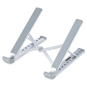 StarTech.com Support Pliable pour Ordinateur Portable - Support Ergonomique pour PC Portable Réglable en Hateur - Support Inclinable avec Cadre en Alu StarTech.com Support Pliable pour Ordinateur Portable - Support Ergonomique pour PC Portable Réglable en Hateur - Support Inclinable avec Cadre en Alu